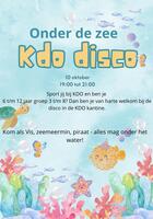 Vrijdag van 19:00 - 21:00 uur discofeest voor al onze jeugdleden