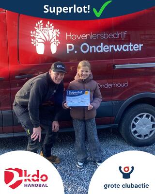 Eerste superlot verkocht! 