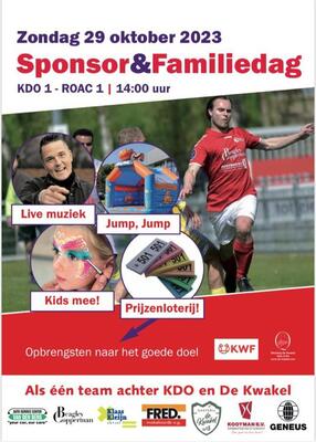 Uitnodiging Sponsor / Familiedag