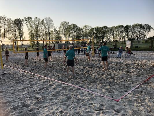 HR2day toernooi in het zand.