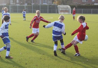 meisjes in actie